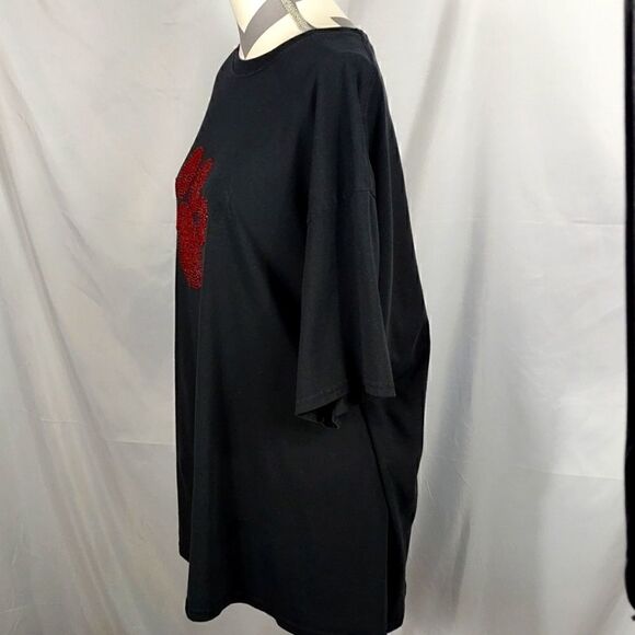 Paw Print Rhinestone Studded Tee - Picture 4 of 7